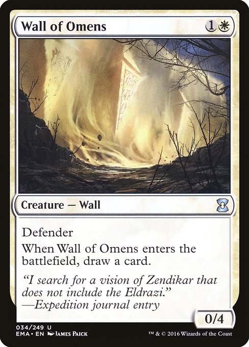 Wall of Omens from Eternal Masters