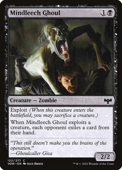 Mindleech Ghoul from Innistrad: Crimson Vow