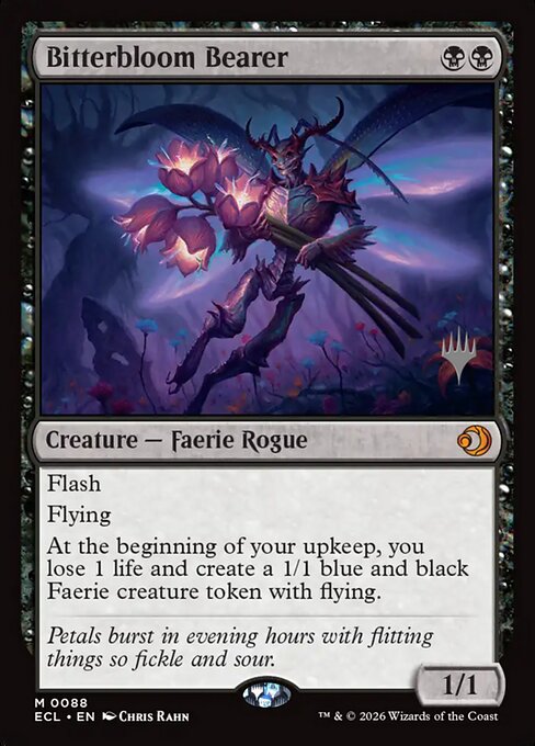 Bitterbloom Bearer from Lorwyn Eclipsed Promos