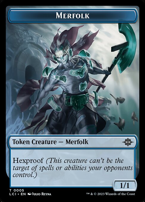 Merfolk highlighted card art