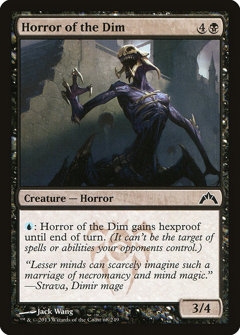 Horror of the Dim highlighted card art