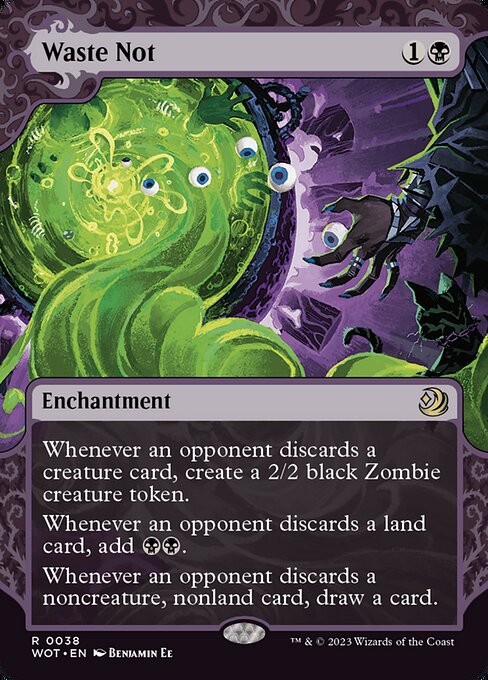 Waste Not highlighted card art