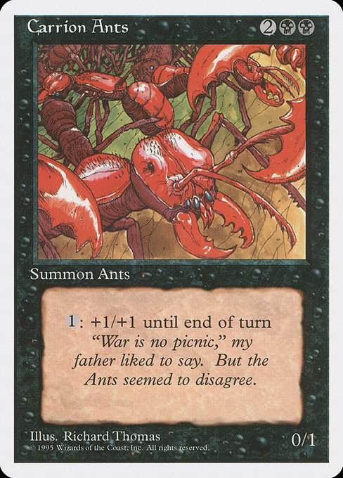 Carrion Ants from Fourth Edition