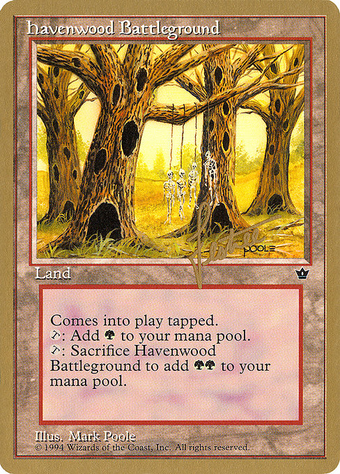 Havenwood Battleground from Pro Tour Collector Set