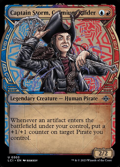 Captain Storm, Cosmium Raider from The Lost Caverns of Ixalan