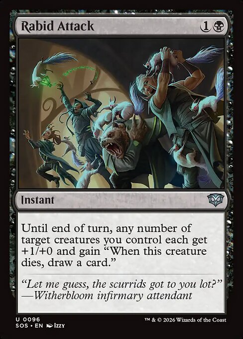 Rabid Attack from Secrets of Strixhaven