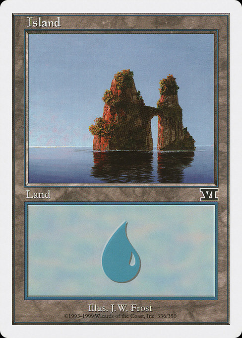 Island from Classic Sixth Edition