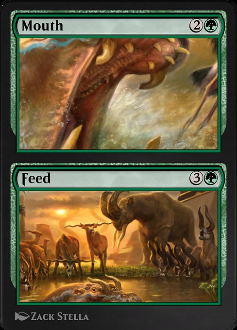 Mouth // Feed highlighted card art