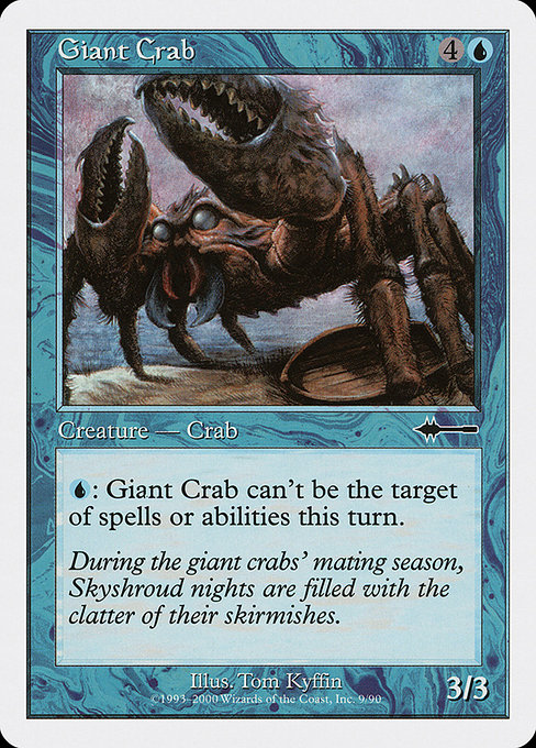 Giant Crab highlighted card art