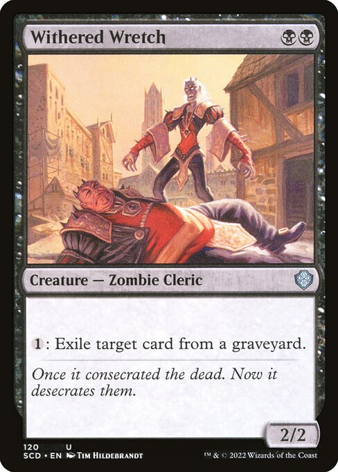 Withered Wretch from Starter Commander Decks
