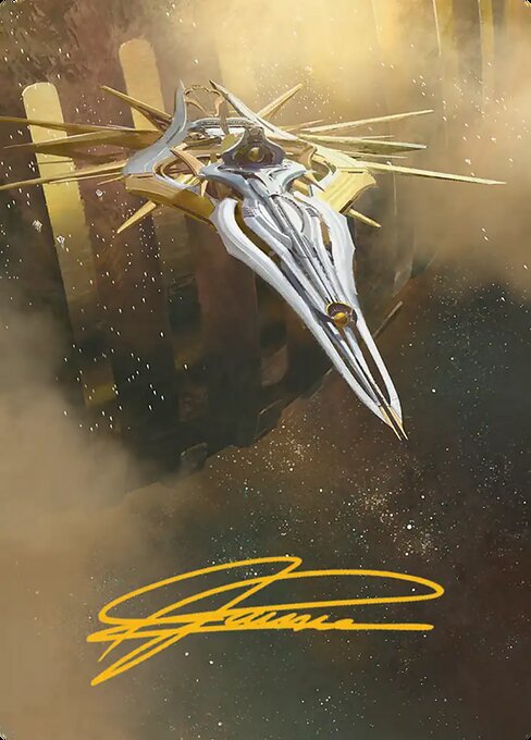 Dawnsire, Sunstar Dreadnought // Dawnsire, Sunstar Dreadnought highlighted card art