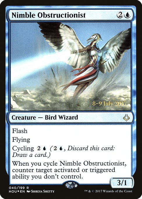 Nimble Obstructionist from Hour of Devastation Promos