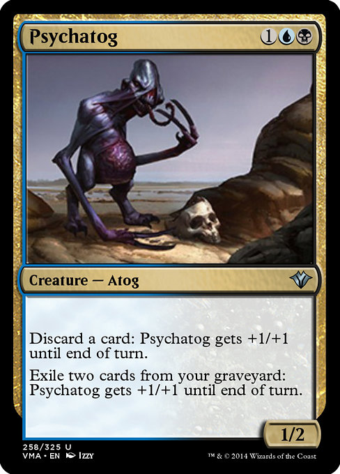Psychatog highlighted card art