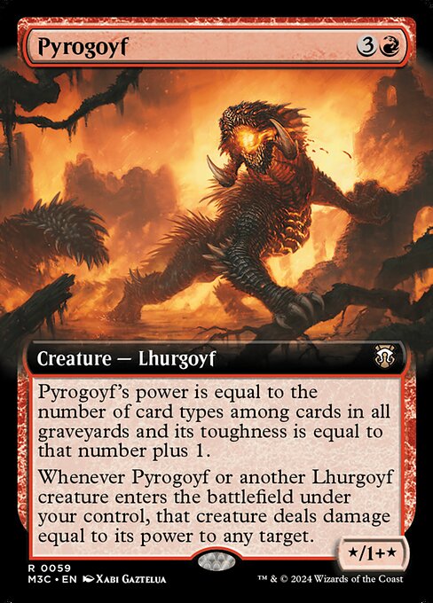Pyrogoyf from Modern Horizons 3 Commander