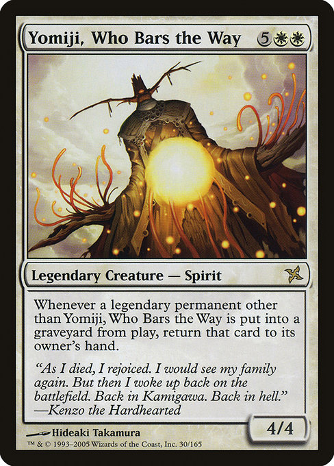 Yomiji, Who Bars the Way highlighted card art