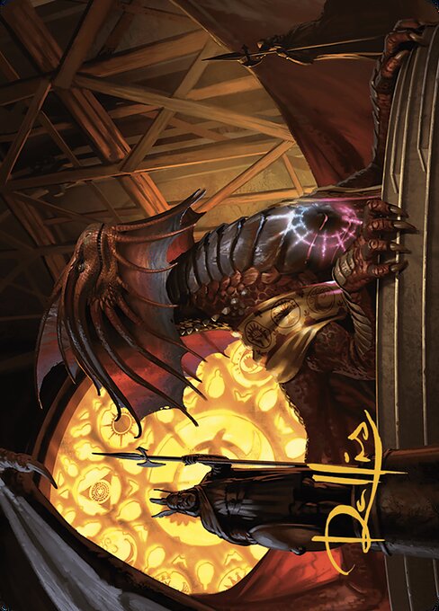Niv-Mizzet, Guildpact // Niv-Mizzet, Guildpact from Murders at Karlov Manor Art Series