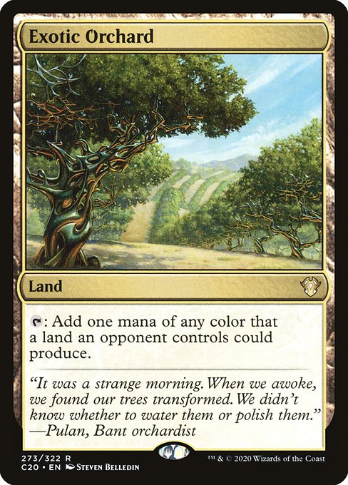 Exotic Orchard from Commander 2020