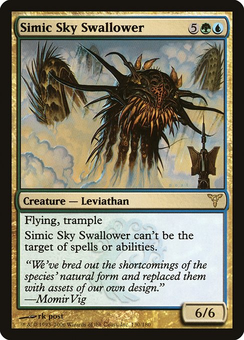 Simic Sky Swallower from Dissension
