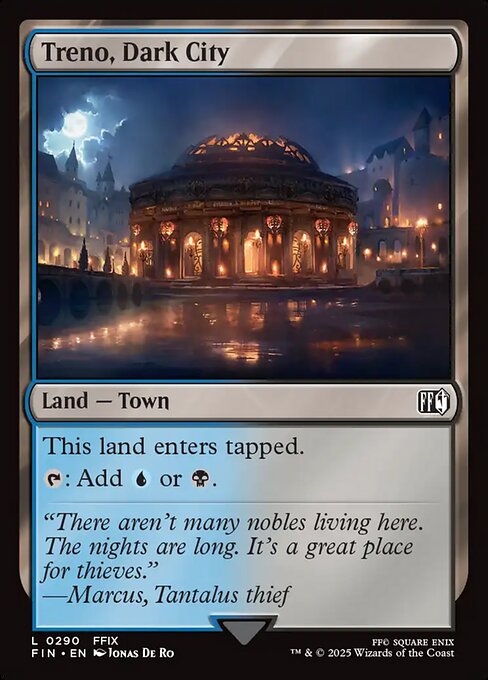 Treno, Dark City highlighted card art