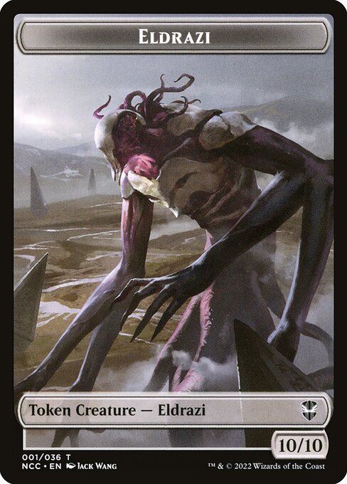 Eldrazi from New Capenna Commander Tokens