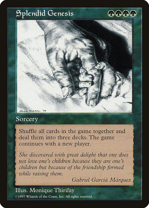 Splendid Genesis highlighted card art