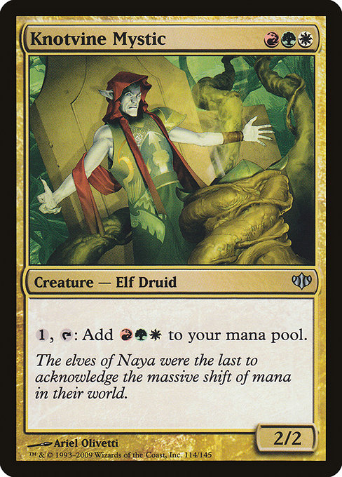 Knotvine Mystic highlighted card art