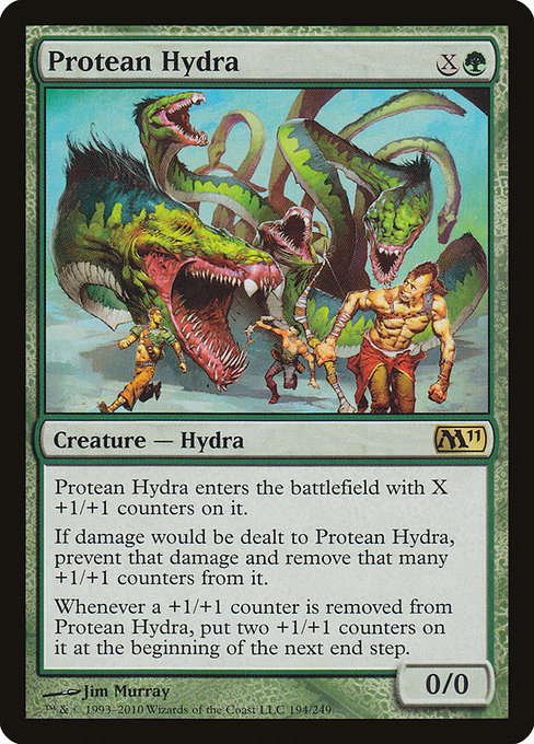 Protean Hydra highlighted card art