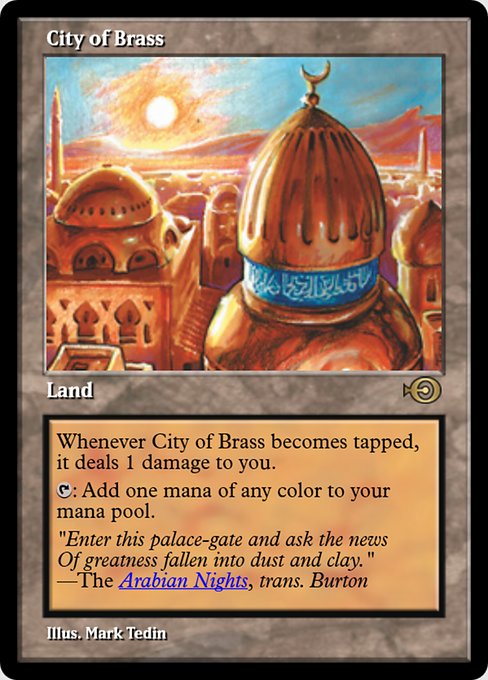City of Brass from Magic Online Promos