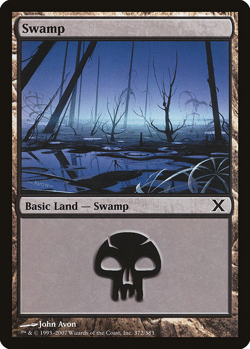 Swamp from Tenth Edition