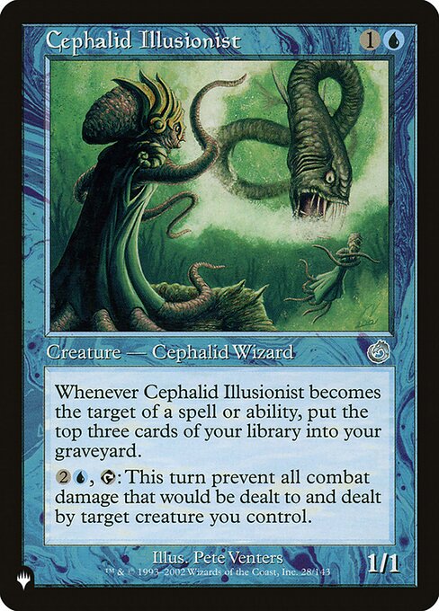 Cephalid Illusionist highlighted card art