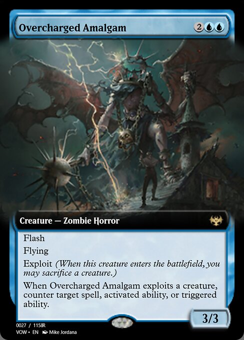 Overcharged Amalgam highlighted card art