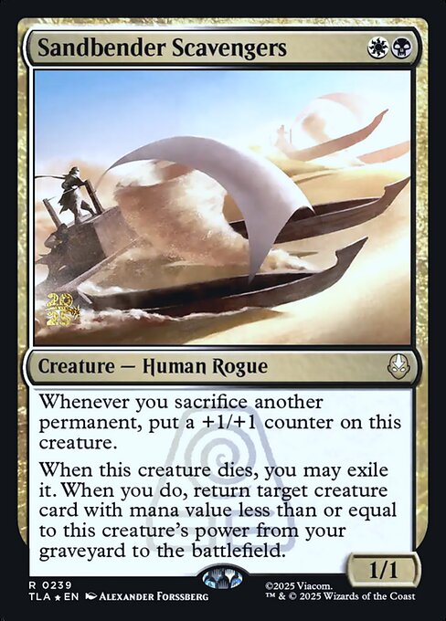 Sandbender Scavengers from Avatar: The Last Airbender Promos