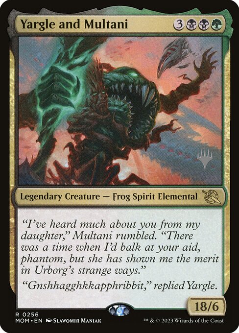 Yargle and Multani from March of the Machine Promos