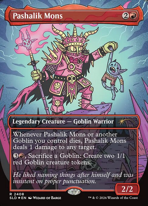 Pashalik Mons from Secret Lair Drop