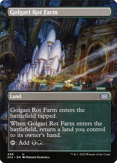 Golgari Rot Farm from Double Masters 2022
