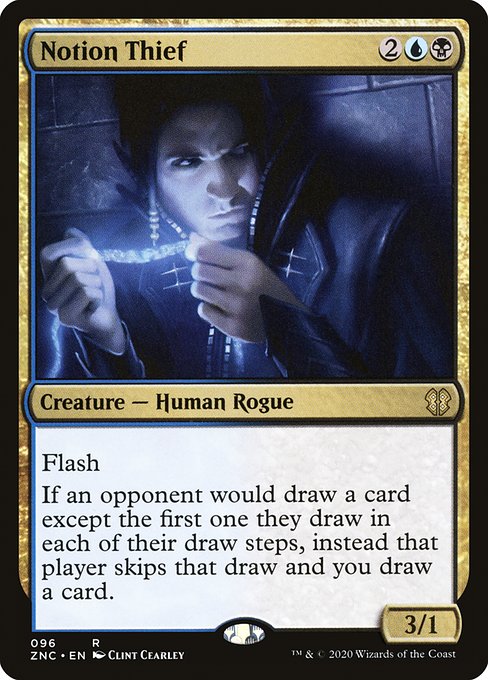 Notion Thief from Zendikar Rising Commander