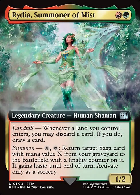 Rydia, Summoner of Mist from Final Fantasy