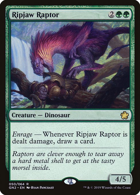 Ripjaw Raptor from Game Night 2019