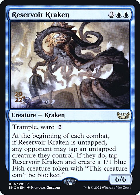 Reservoir Kraken from Streets of New Capenna Promos