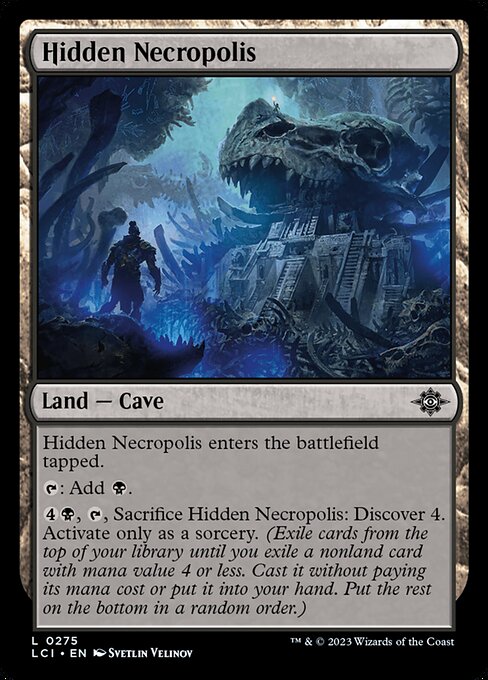 Hidden Necropolis highlighted card art