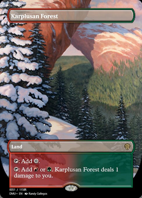 Karplusan Forest from Magic Online Promos