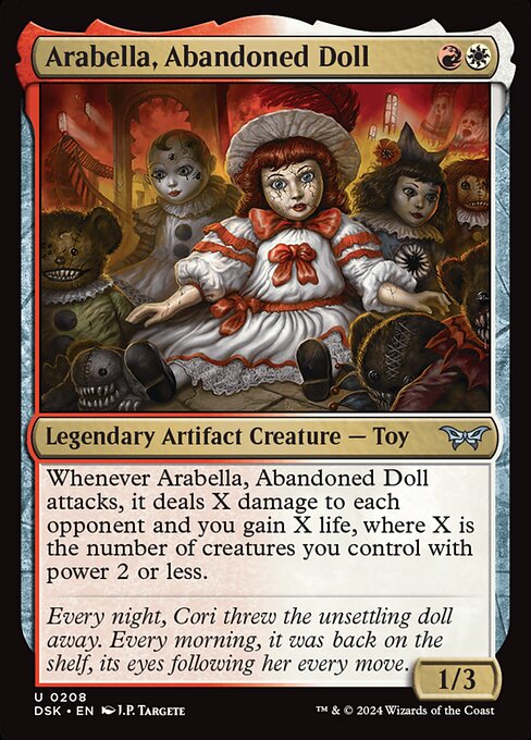 Arabella, Abandoned Doll highlighted card art