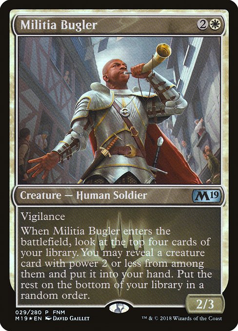 Militia Bugler from Core Set 2019 Promos