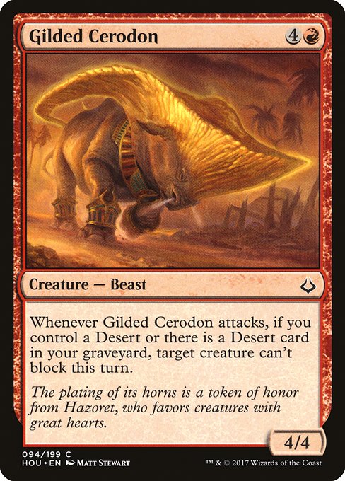 Gilded Cerodon from Hour of Devastation