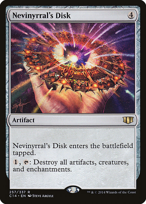 Nevinyrral's Disk from Commander 2014
