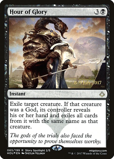 Hour of Glory from Hour of Devastation Promos