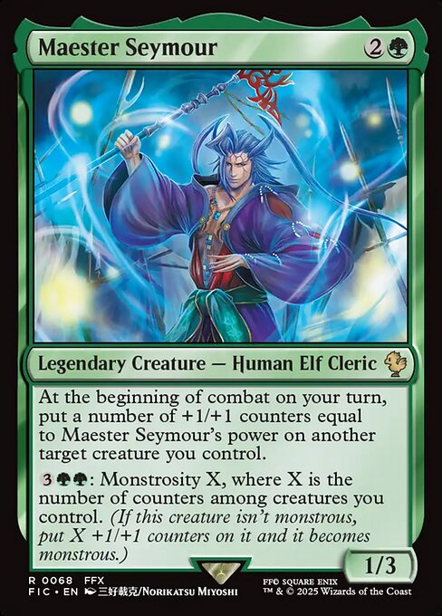 Maester Seymour from Final Fantasy Commander