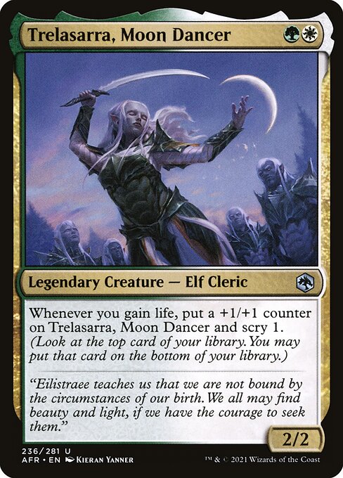 Trelasarra, Moon Dancer from Adventures in the Forgotten Realms