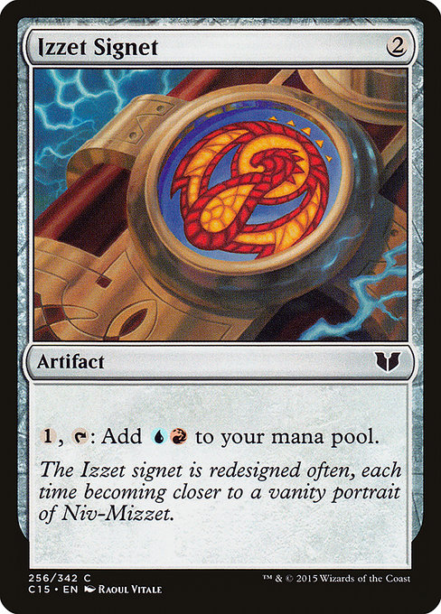 Izzet Signet from Commander 2015