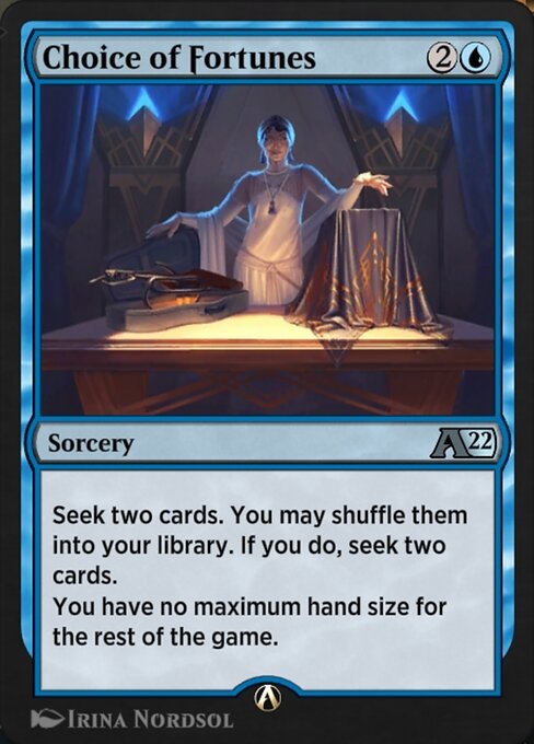 Choice of Fortunes highlighted card art
